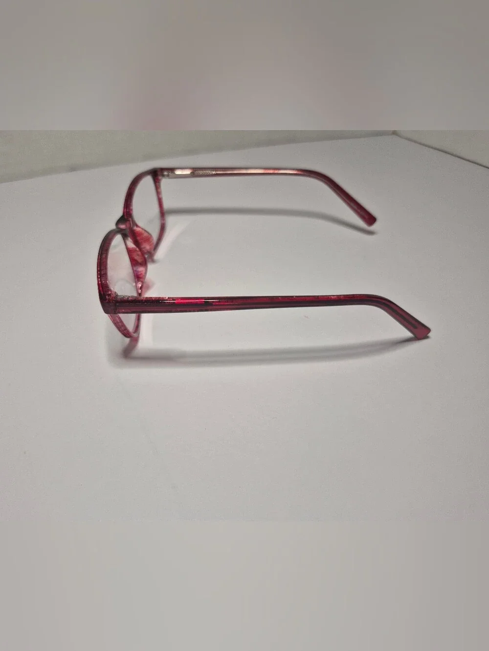 Women's Red Rectangle Reading Glasses - Fashion Frame